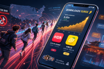 美国TikTok禁令倒计时：用户大规模迁移至小红书与Lemon8，中国社交App下载量飙升