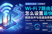 Wi-Fi 7 路由器怎么设置最快？频段合并与信道选择教程