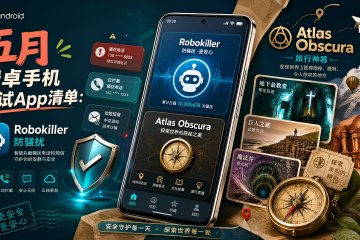 五月安卓手机必试App清单：Robokiller防骚扰与旅行神器Atlas Obscura